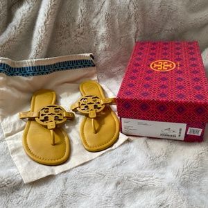 Tory Burch Miller Sandals - Yellow